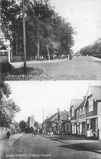 General Views, Earls Colne, Essex. c.1908